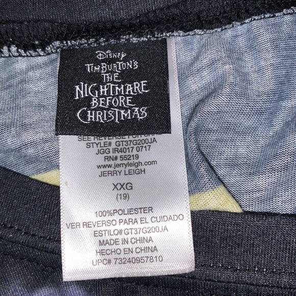 XXL Disney nightmare before Christmas sleep t-shirt - Picture 3 of 3